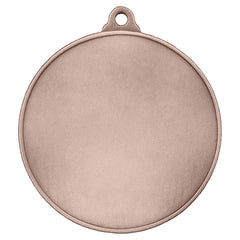 Elite Series medal back – antique bronze finish, 2 ⅛″ personalization area