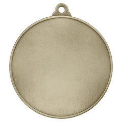 Elite Series medal back – antique gold finish, 2 ⅛″ personalization area