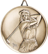 Golf Female, High-Quality Satin Finish