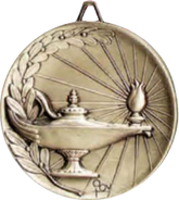 Lamp of Knowledge, High-Quality Satin Finish