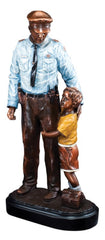 Police & Child Award - 13 1/2 inches