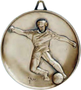 Soccer Male, High-Quality Satin Finish