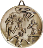 Track & Field Female, High-Quality Satin Finish