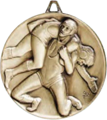 Wrestling High-Quality Satin Finish