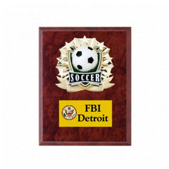 Marble Finish Plaque 7x9