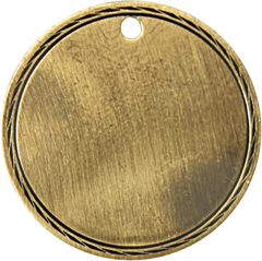 Cyclists 3-D 2" Medal