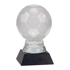 6-1/4" Glass Soccer Ball