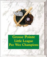 Marble Finish Plaque