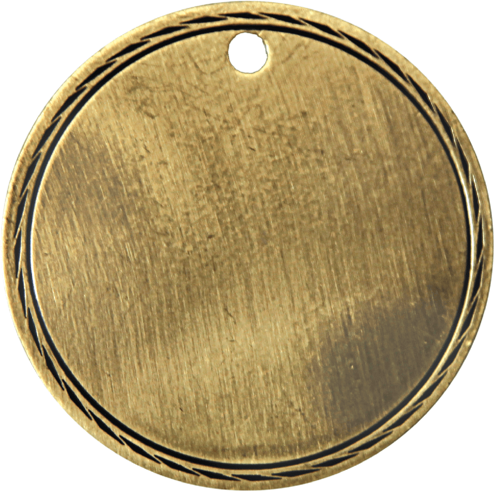 Golf 3-D 2" Medal