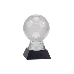 6-1/4" Glass Soccer Ball